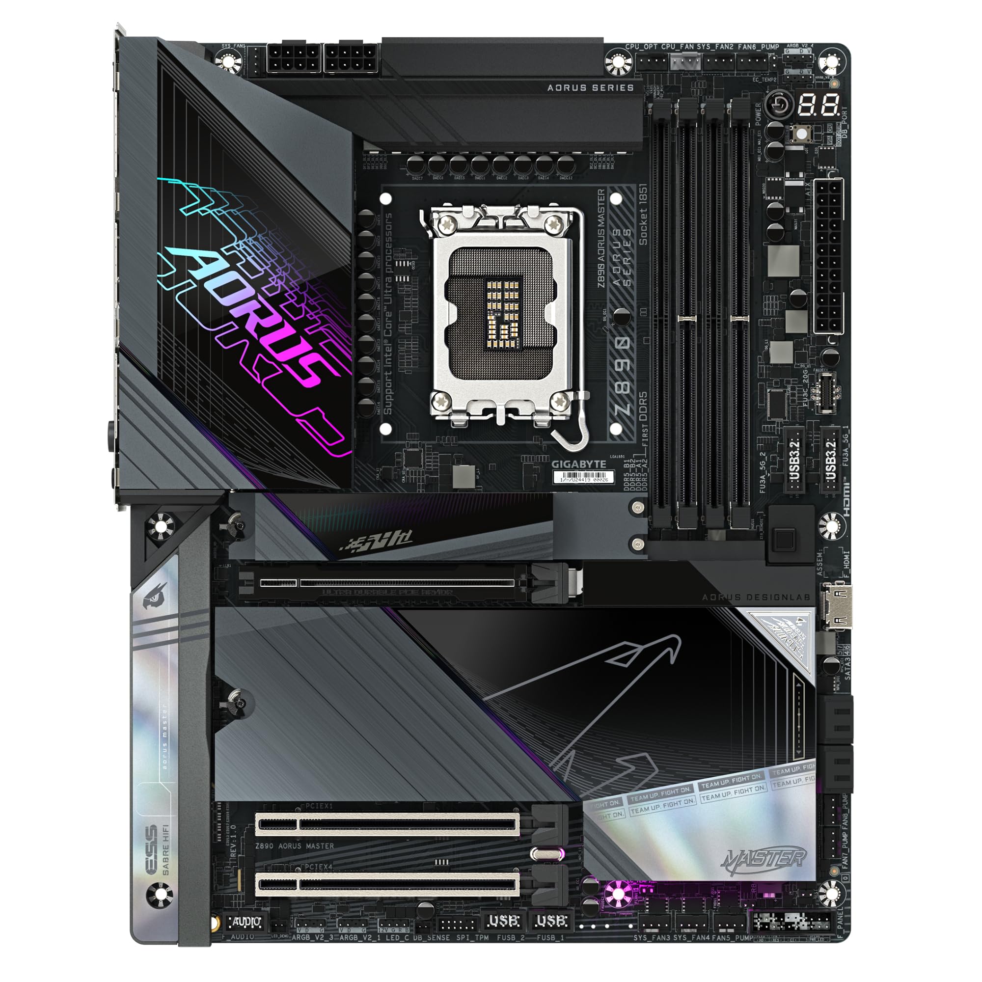 Gigabyte Z890 AORUS MASTER scheda madre Wi-Fi 7 DDR5