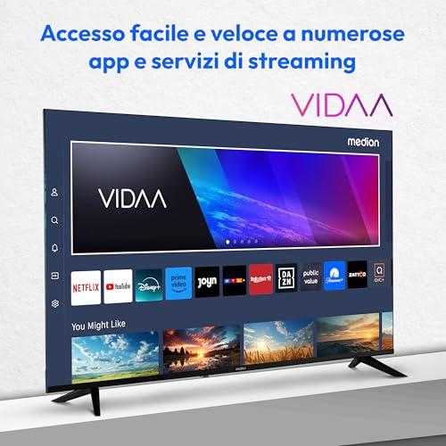 MEDION MD 843200 Smart TV 43" 4K HDR10