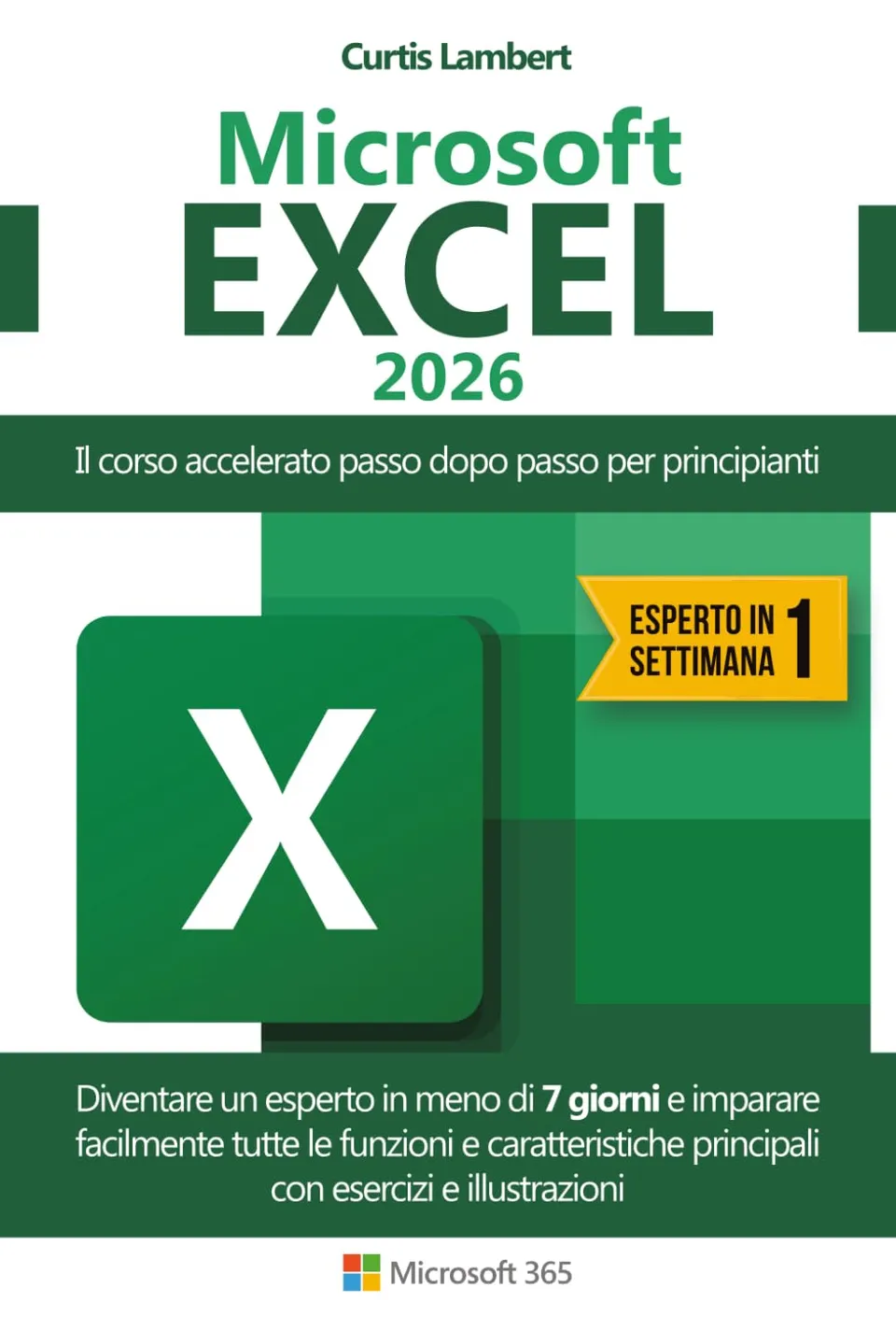 Microsoft Excel corso accelerato libro principianti 7 giorni