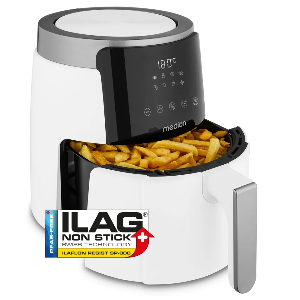 Medion Life P40 L MD13030 friggitrice ad aria 4,7L bianca