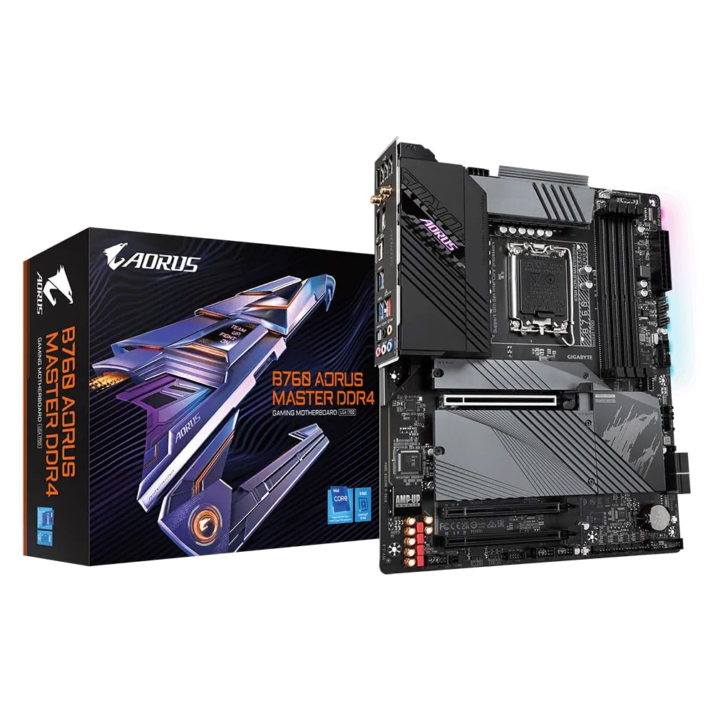 Gigabyte B760 Aorus Master DDR4 scheda madre Wi-Fi 6E
