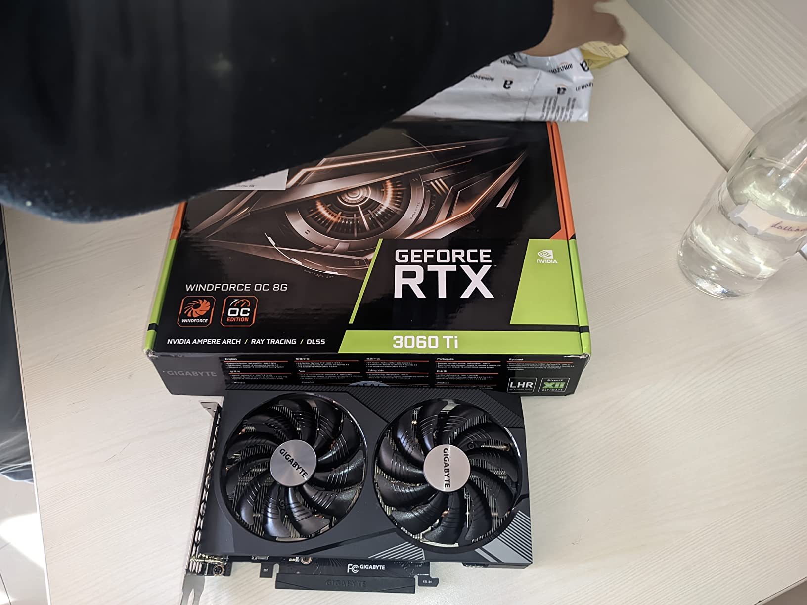 GIGABYTE WINDFORCE RTX 3060 Ti WINDFORCE OC scheda video 8GB GDDR6
