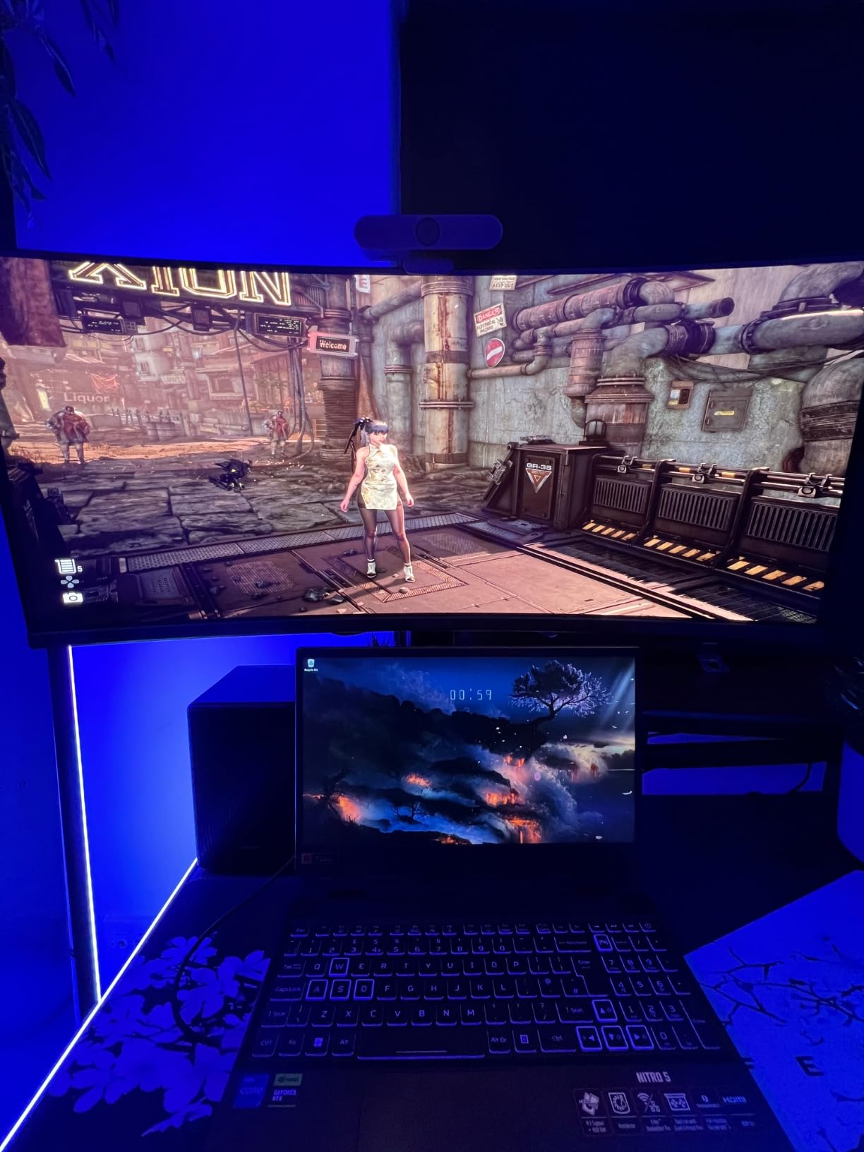 GIGABYTE MO34WQC monitor curvo 34" OLED WQHD 175Hz