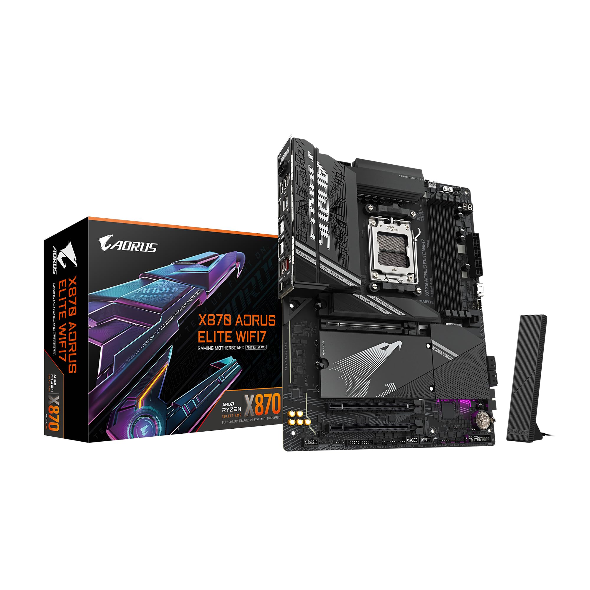 GIGABYTE AORUS X870 Elite WIFI7 Scheda Madre ATX AM5 DDR5