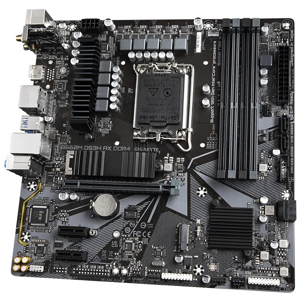 Gigabyte B660M DS3H AX DDR4 scheda madre WiFi 6