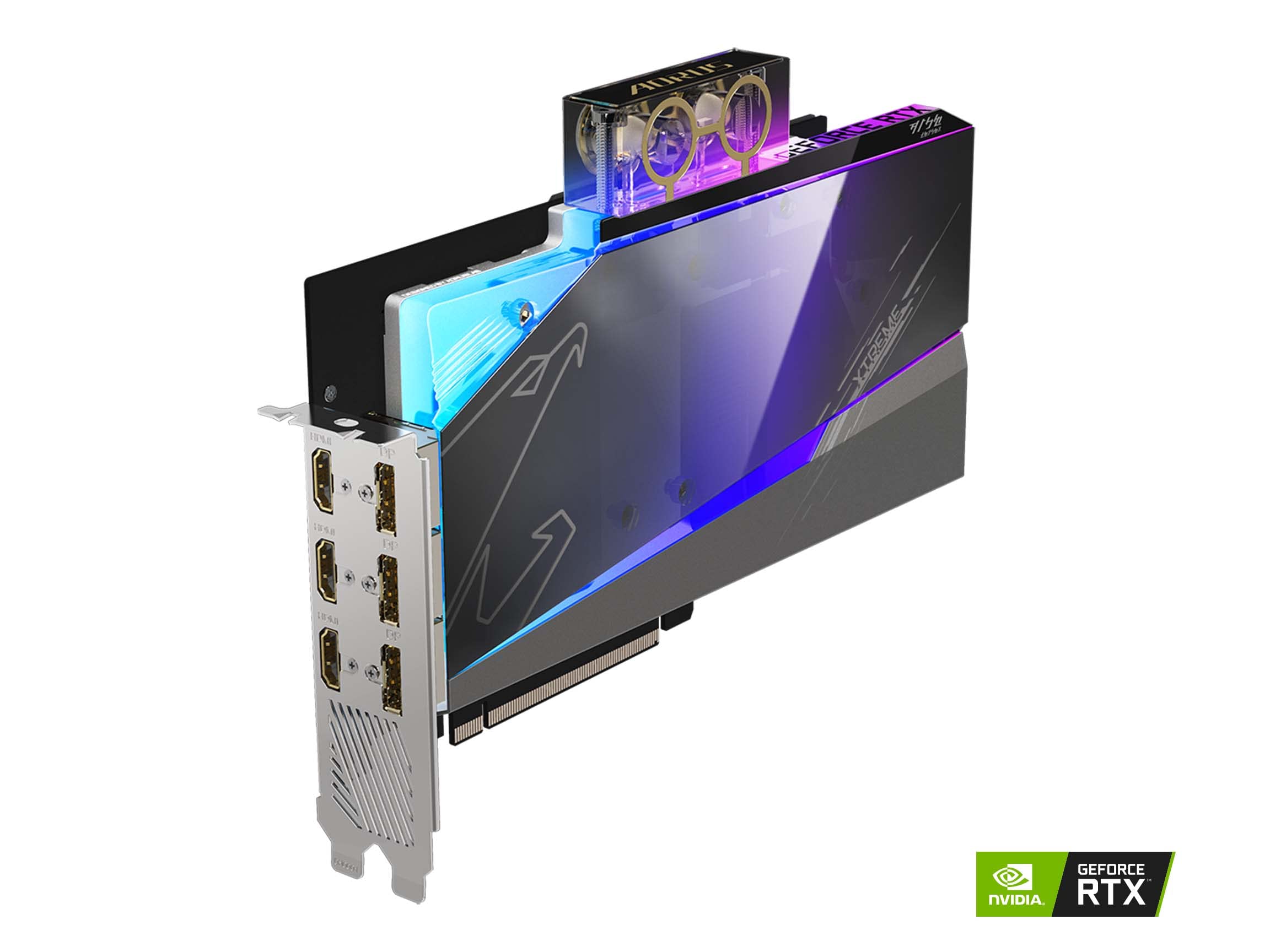 GIGABYTE AORUS RTX 3080 Xtreme Waterforce WB 12G GDDR6X