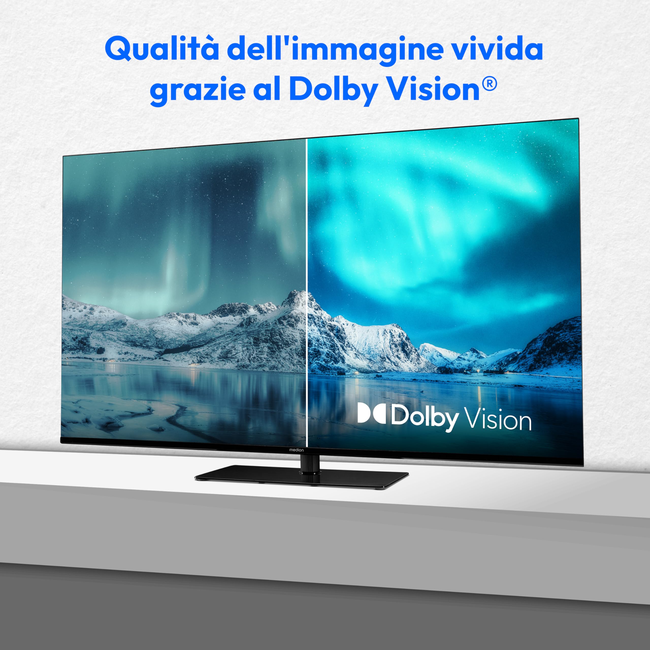 MEDION MD855300 Smart TV 55" 4K Dolby Vision VIDAA