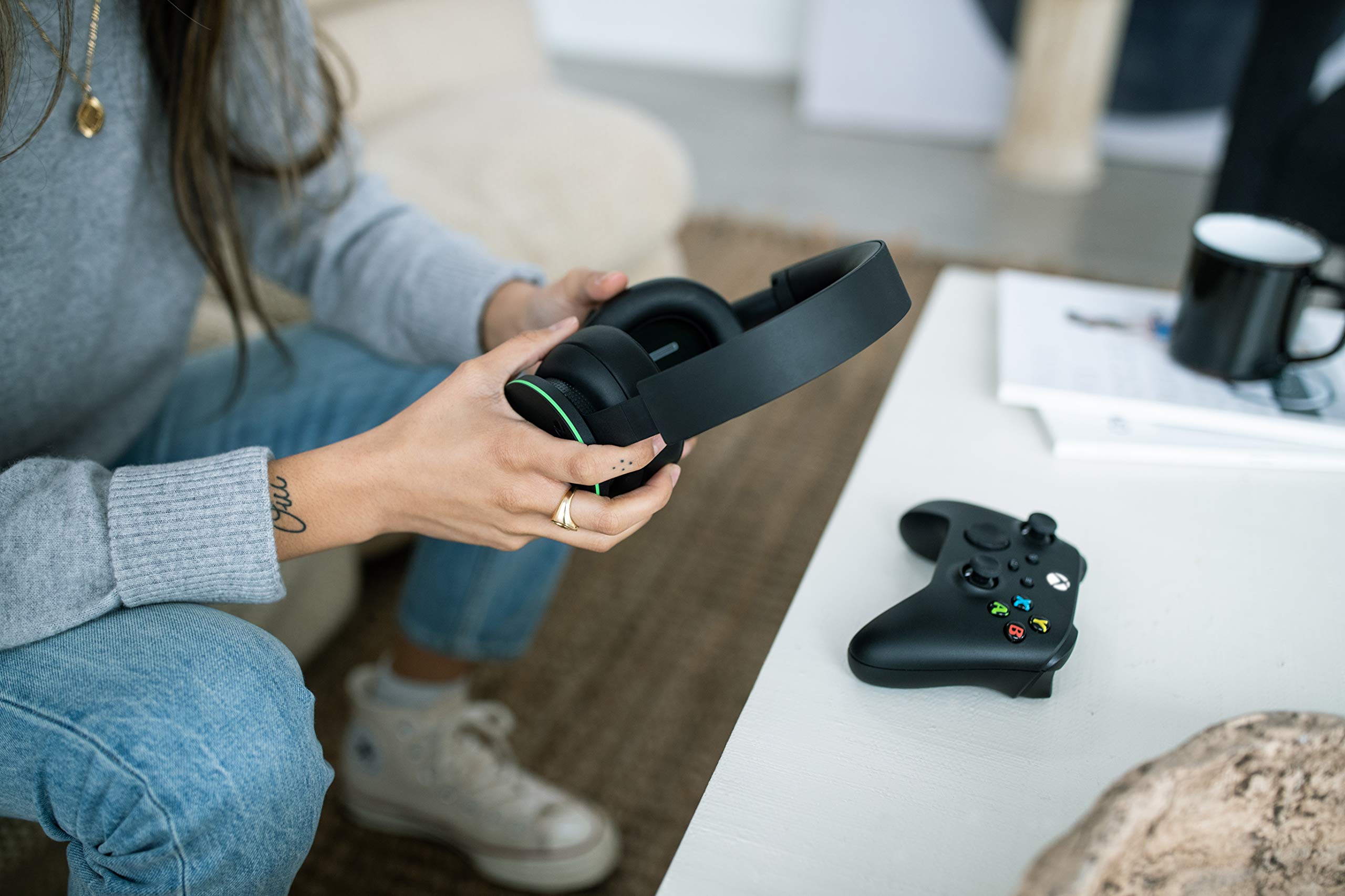 Xbox Wireless Headset cuffie gaming wireless Bluetooth 15 ore