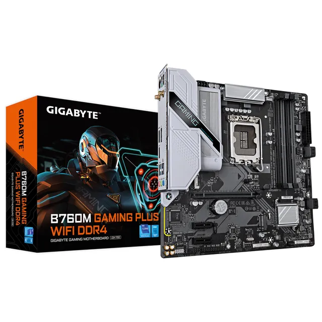 Gigabyte B760M Gaming Plus Wifi Scheda Madre DDR4
