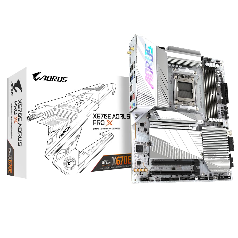 GIGABYTE AORUS X670E PRO X scheda madre DDR5 AM5 WiFi 7