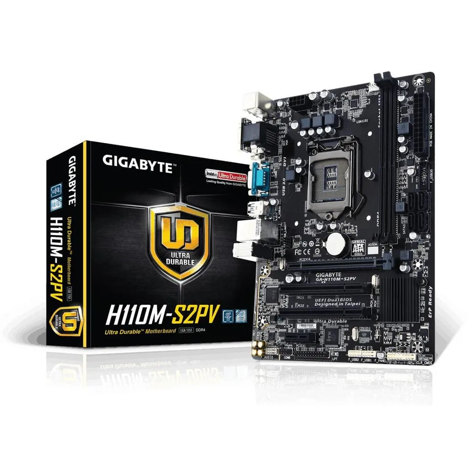 Gigabyte GA-H110M-S2PV scheda madre DDR4 micro-ATX