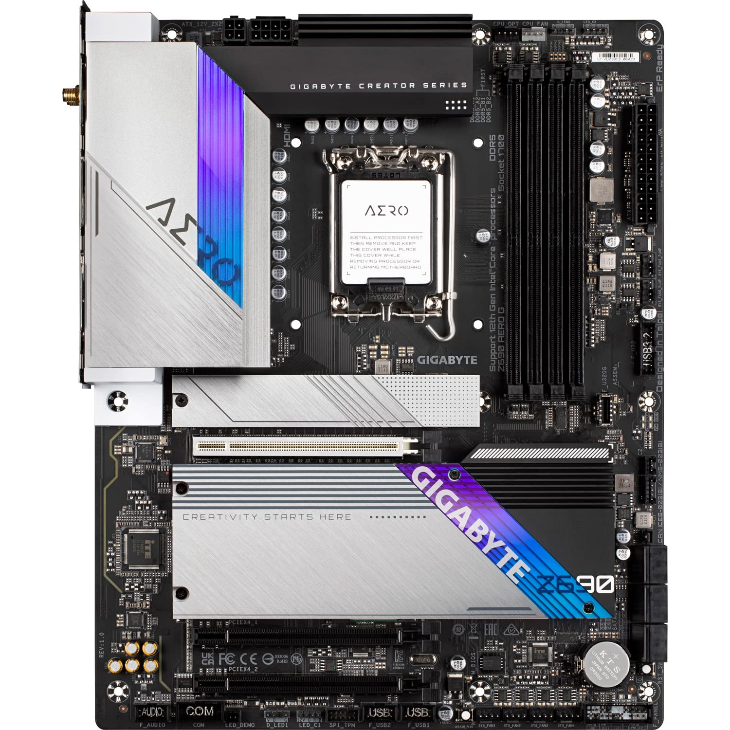GIGABYTE Z690 AERO G DDR5 scheda madre ATX