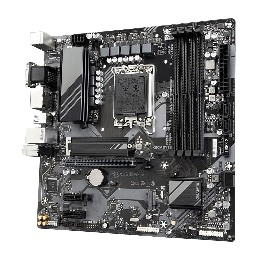GIGABYTE B760M DS3H scheda madre DDR5 LGA 1700