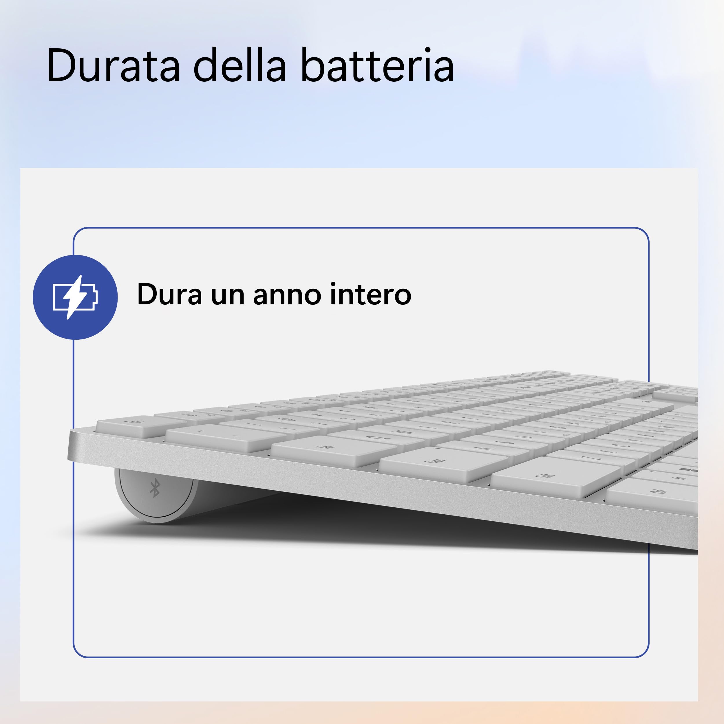 Microsoft Surface Keyboard 2ª edizione tastiera Bluetooth