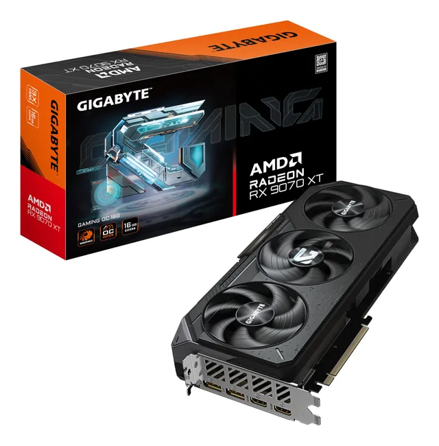 GIGABYTE Gaming OC GV-R9070XTGAMING OC-16GD scheda grafica 16GB