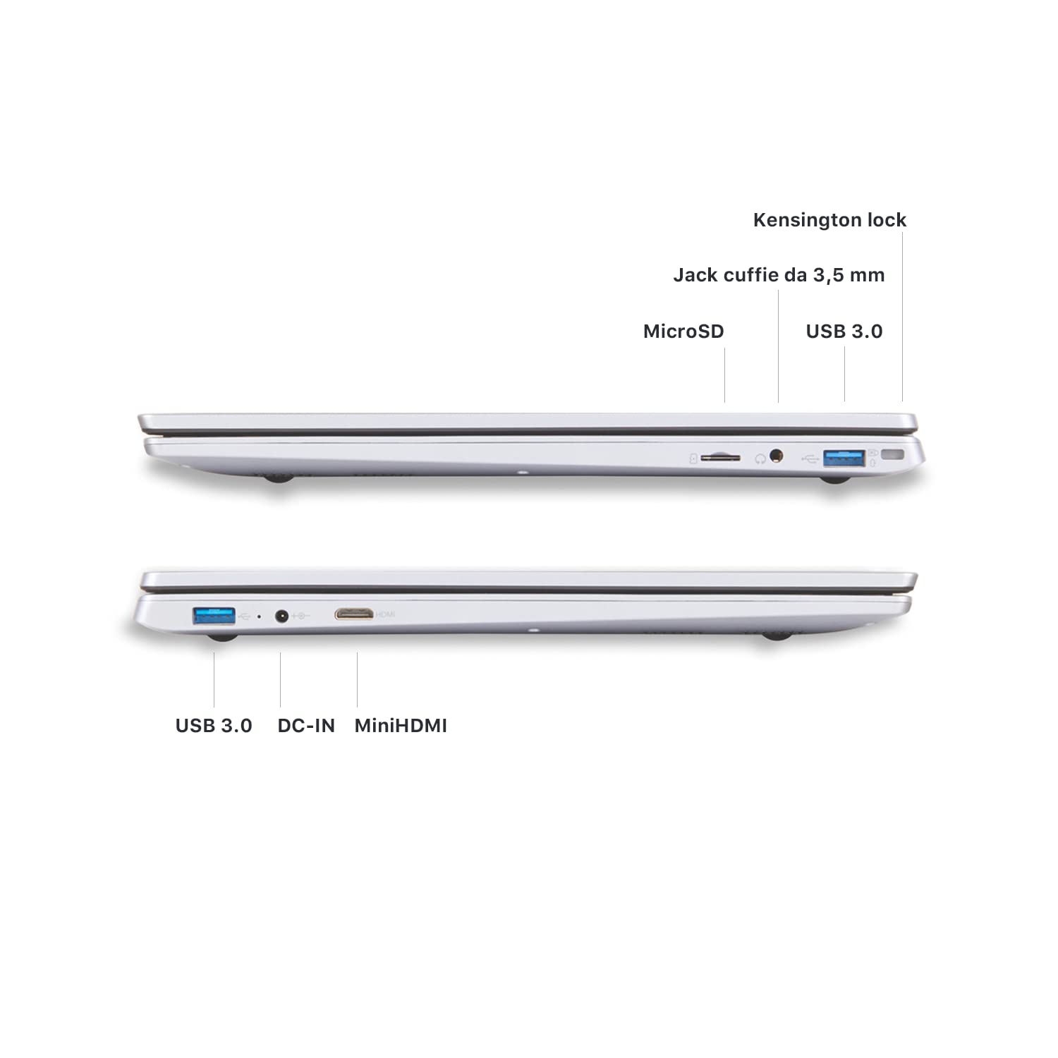 Microtech Corebook CB15I3 i3-10110U notebook 15,6" 8GB/256GB