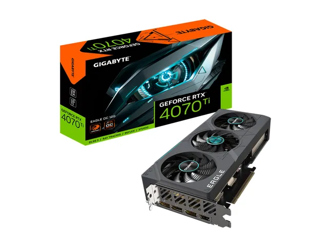 Gigabyte RTX 4070 Ti Eagle OC 12G scheda video 12GB GDDR6X