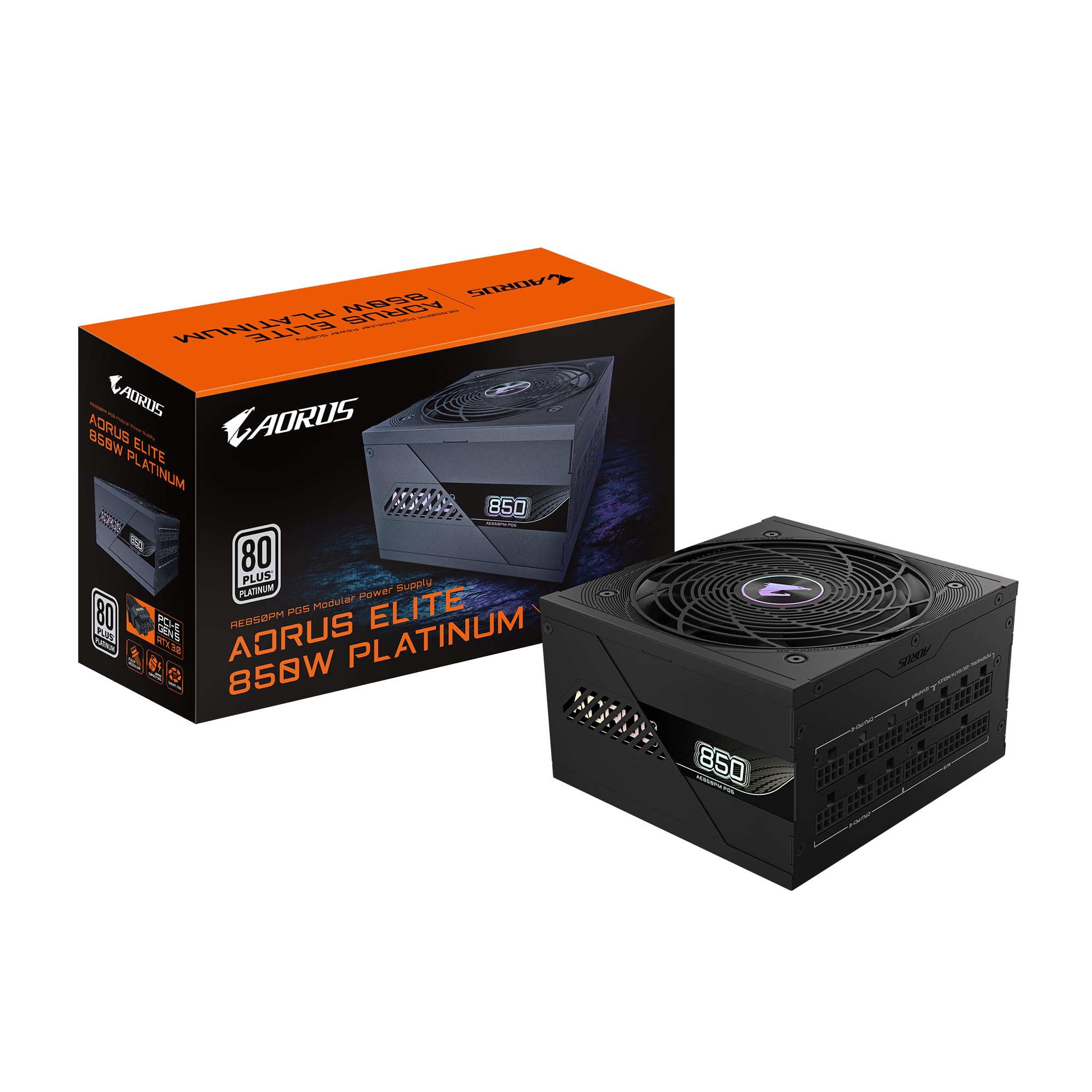GIGABYTE AORUS ELITE P850W alimentatore 850W modulare Platinum