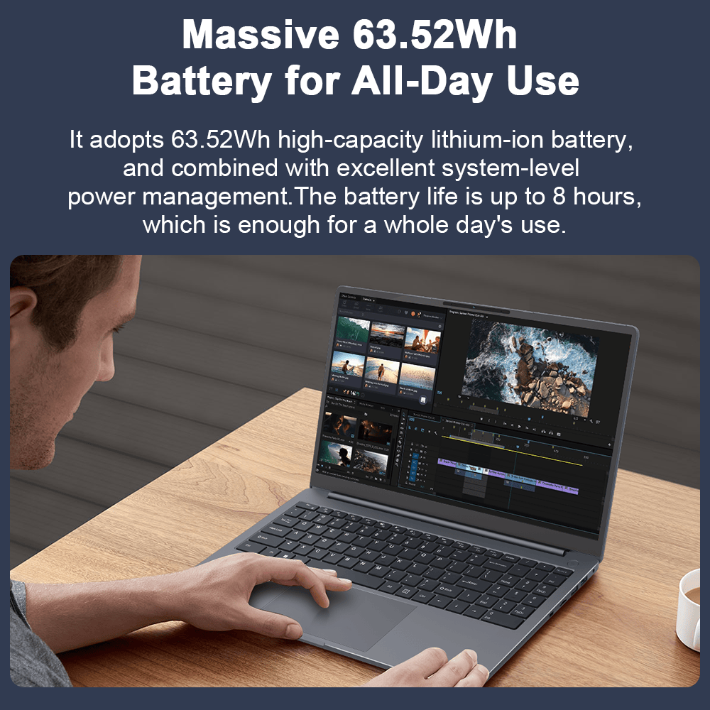 Ninkear A15 Plus Ryzen 7 5825U laptop 15,6" 16GB/1TB
