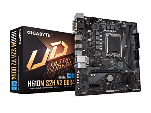 Gigabyte H610M S2H V2 DDR4 scheda madre Micro ATX LGA1700