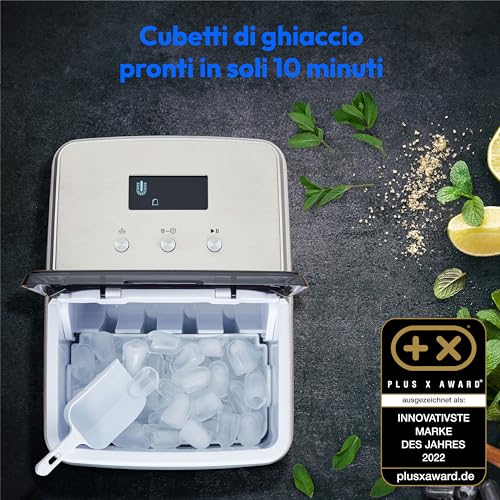 Medion MD 11950 macchina per ghiaccio 2,6L ghiaccio trasparente