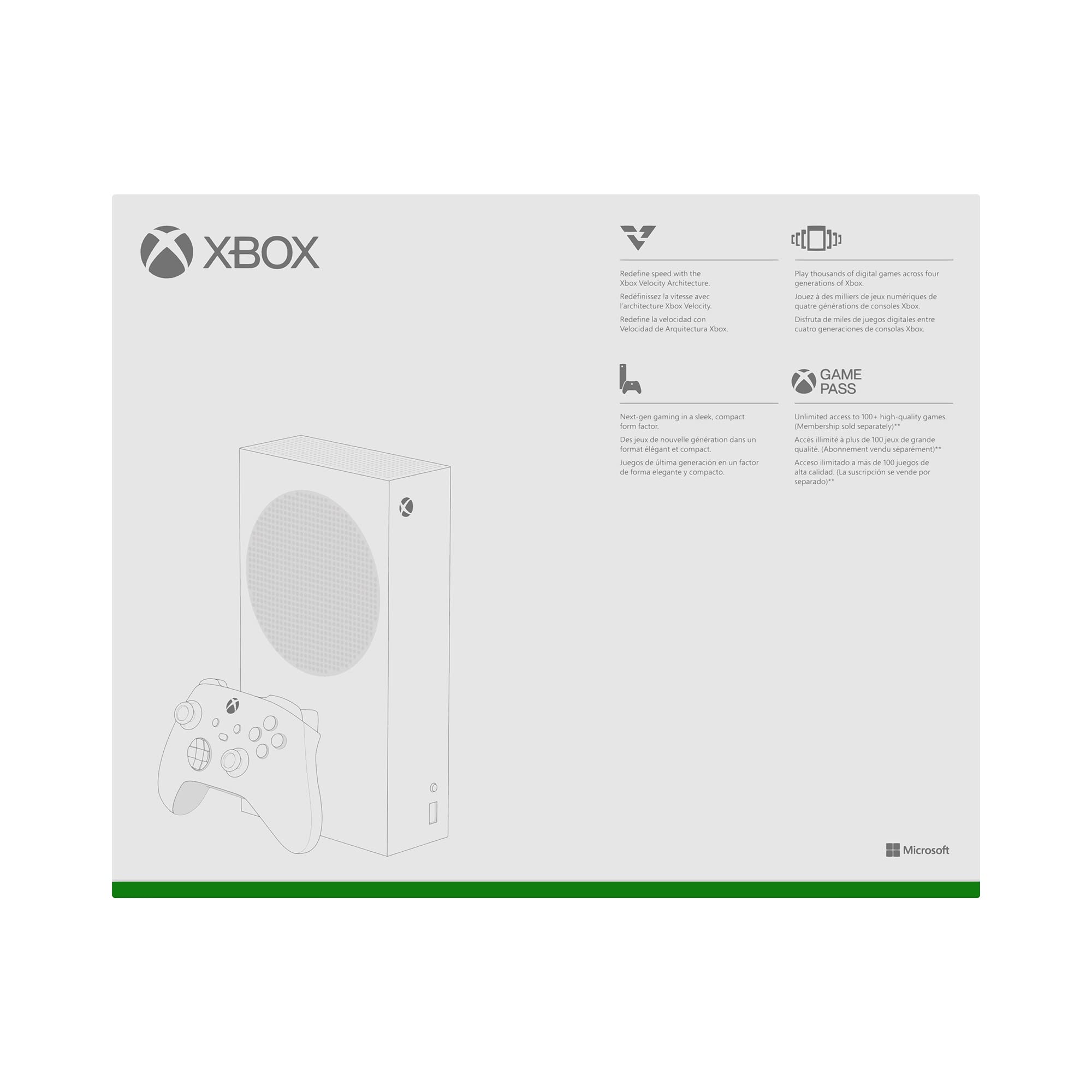 Xbox Series S 512GB console bianca SSD