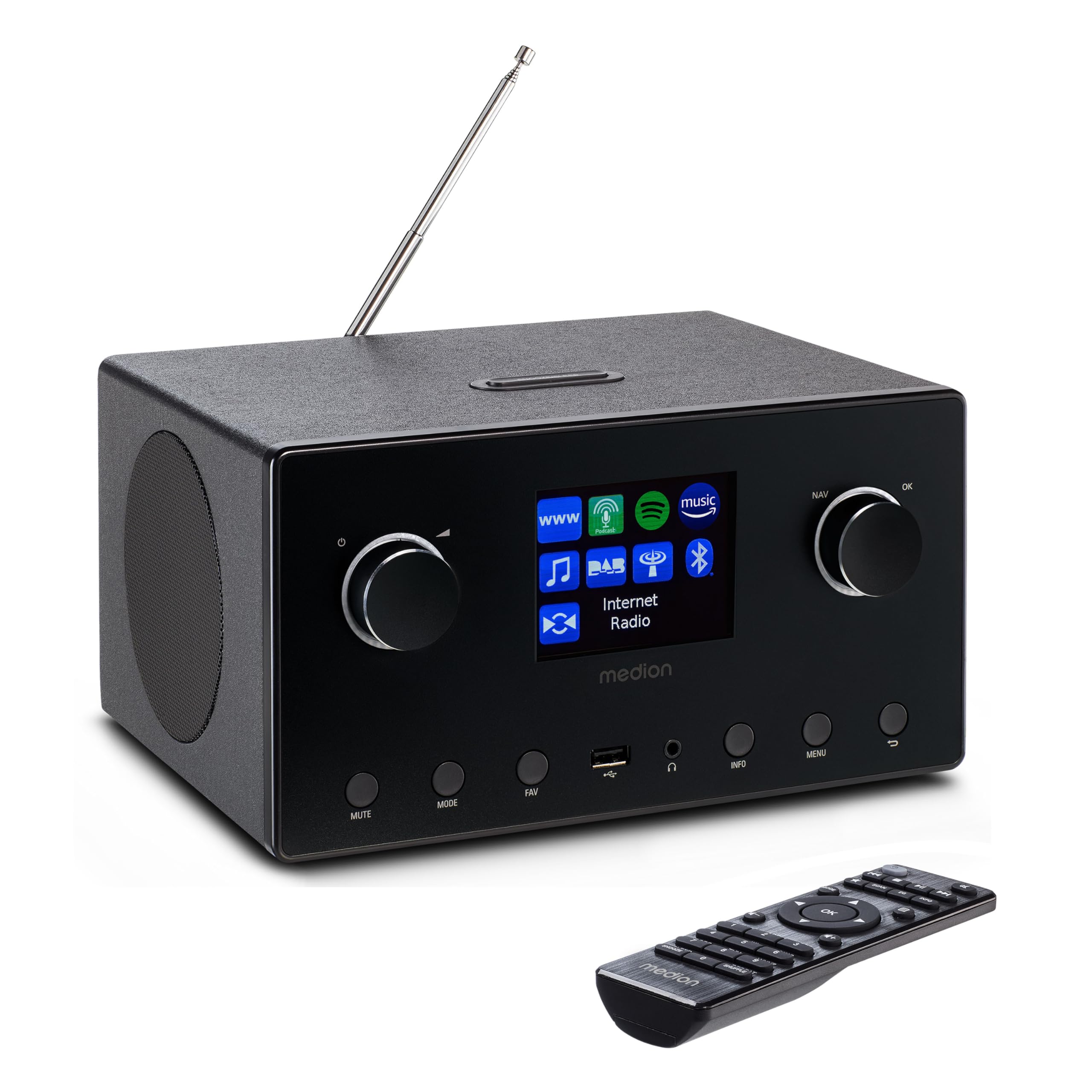MEDION Life P85444 2.1 radio internet titanio DAB+