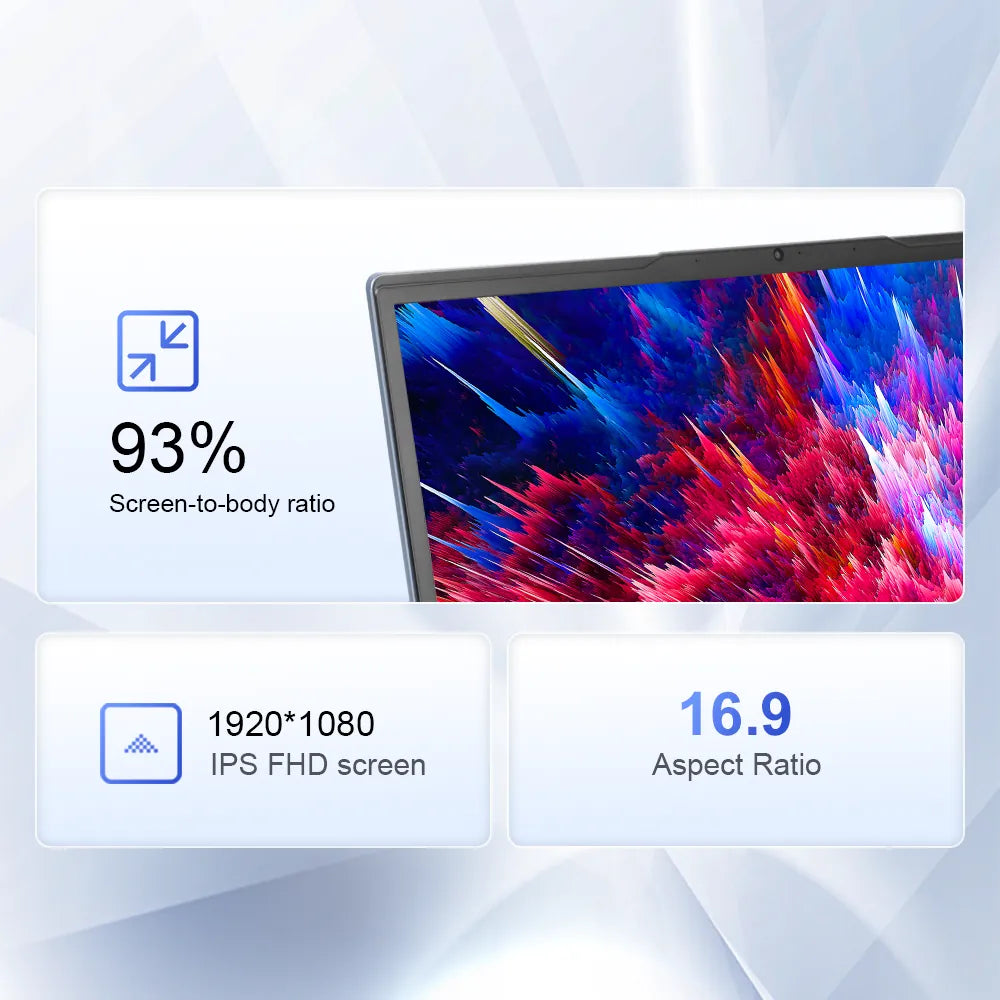 Ninkear YBOOK 15 Notebook 2 in 1 Touch 16GB/512GB convertibile