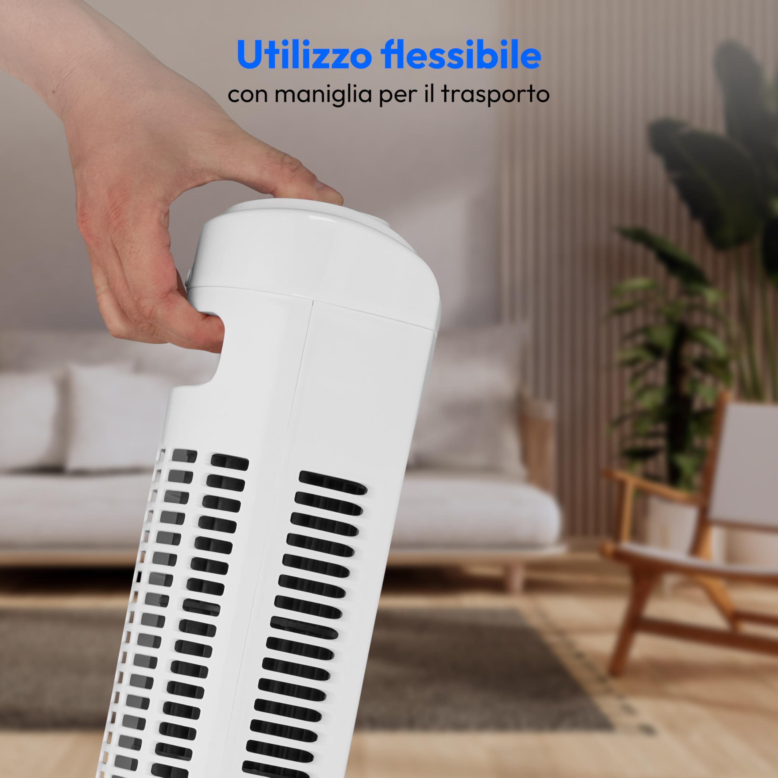 MEDION E11 TF MD12067 ventilatore a torre bianco 45W