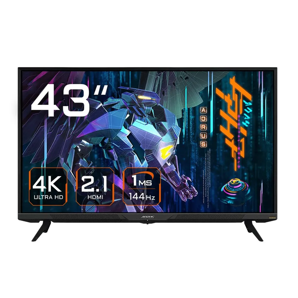 GIGABYTE AORUS FV43U monitor gaming 43 pollici 4K 144Hz