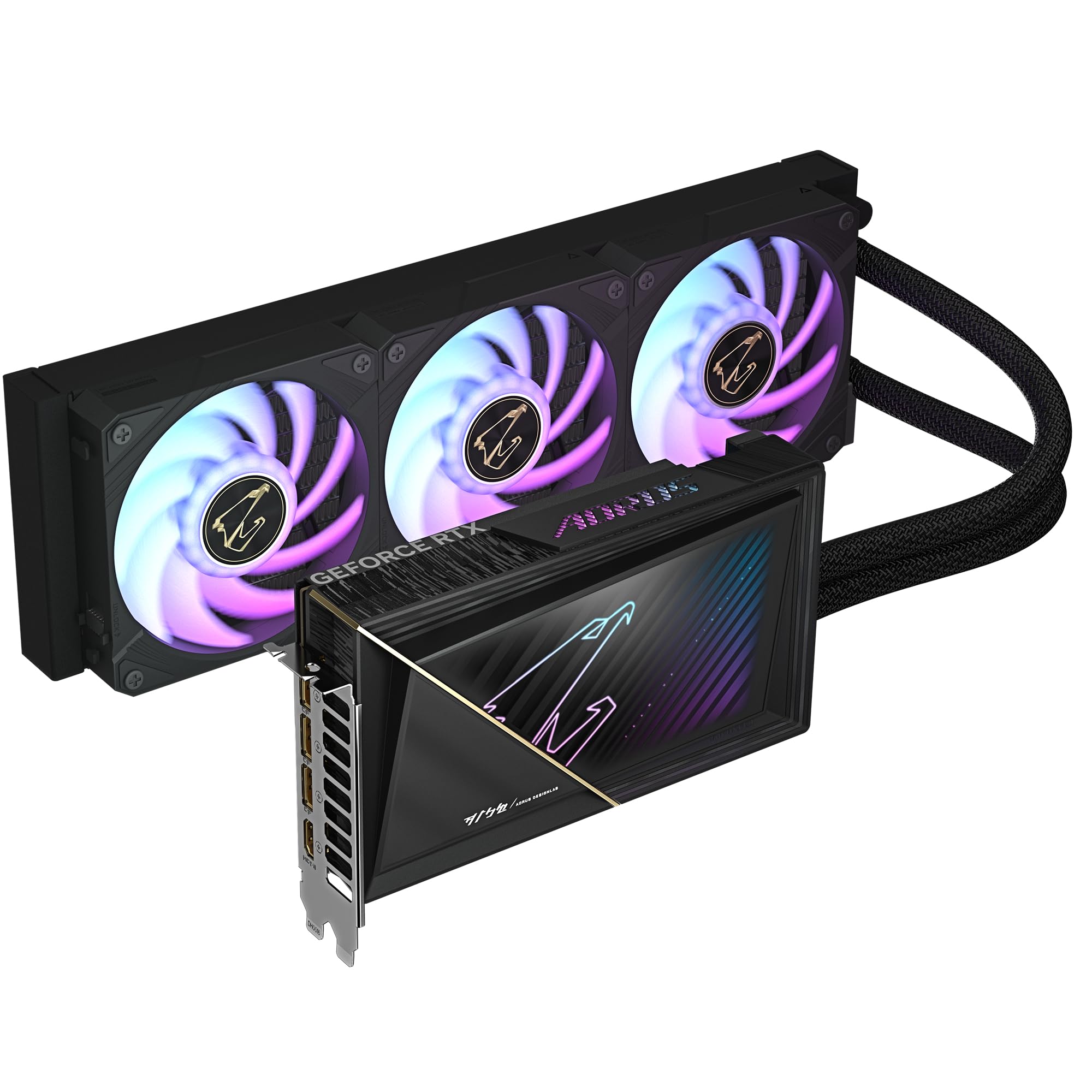 Gigabyte Aorus RTX 5080 Xtreme Waterforce 16G scheda video 16GB GDDR7