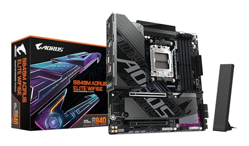 Gigabyte B840M Aorus Elite WiFi6E scheda madre micro-ATX