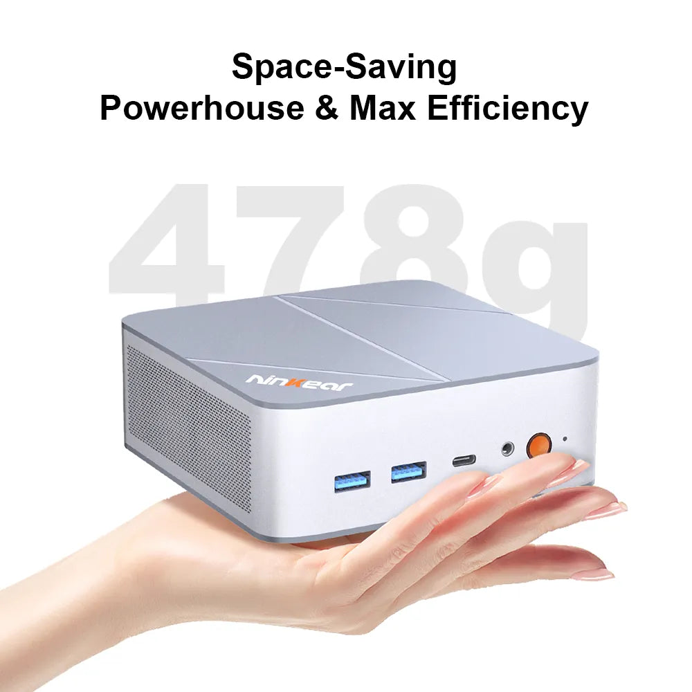 Ninkear M8 Mini PC Ryzen 7 8745HS Compatto