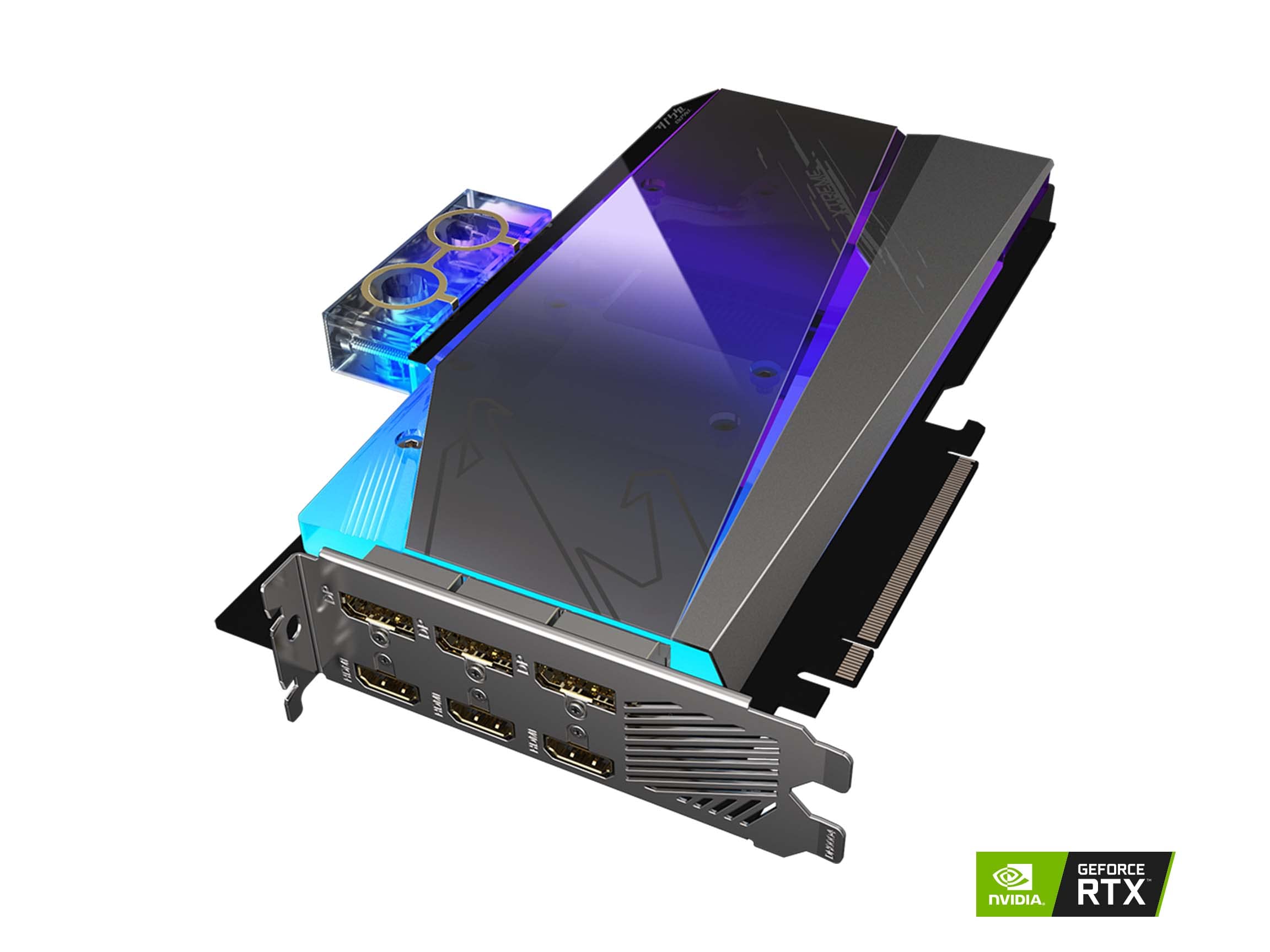 GIGABYTE AORUS RTX 3080 Xtreme Waterforce WB 12G GDDR6X