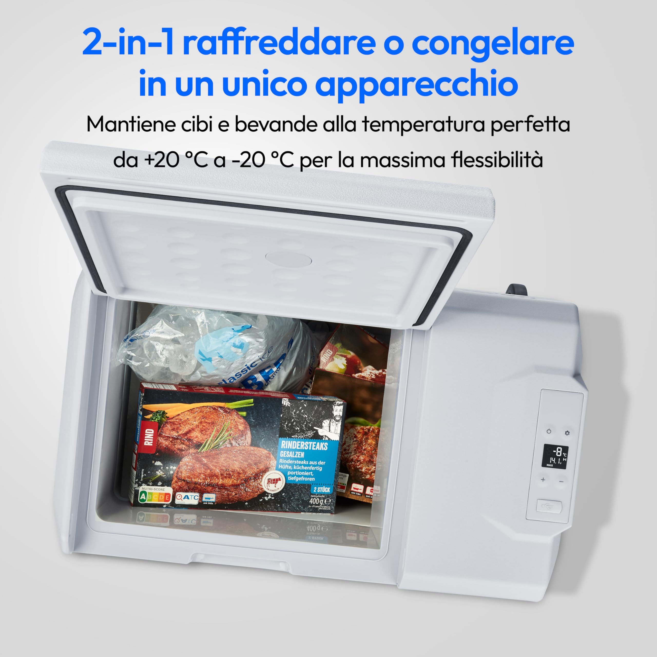 MEDION MD13111 Frigo Portatile 39L a Compressore