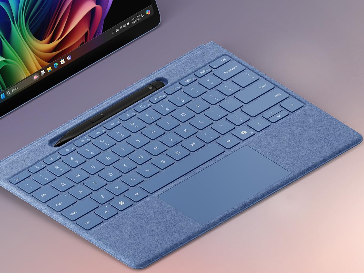 Microsoft Surface Pro 11 Snapdragon X Elite notebook 16GB 512GB zaffiro OLED