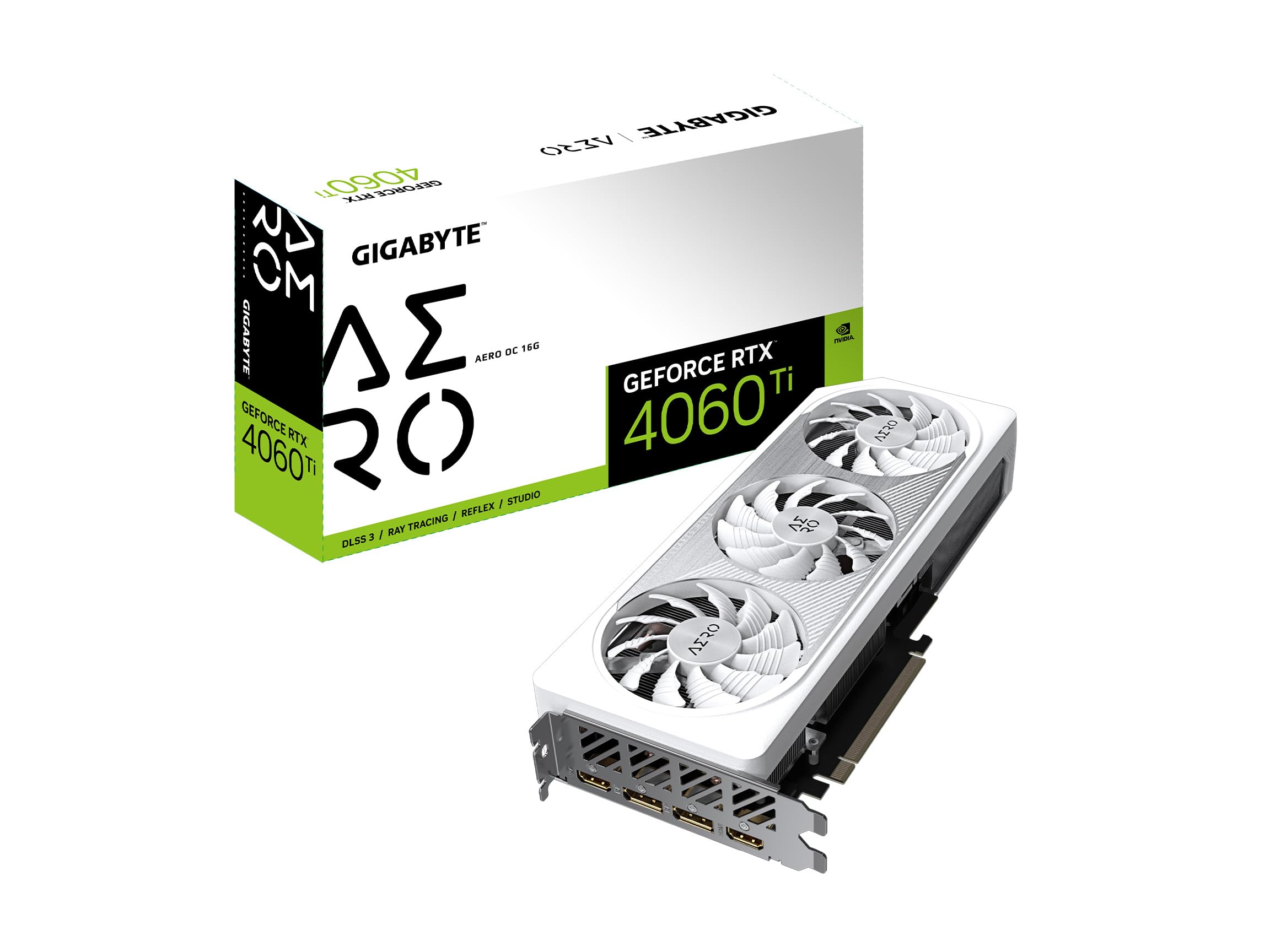 Gigabyte AERO OC RTX 4060 Ti scheda video 16GB GDDR6