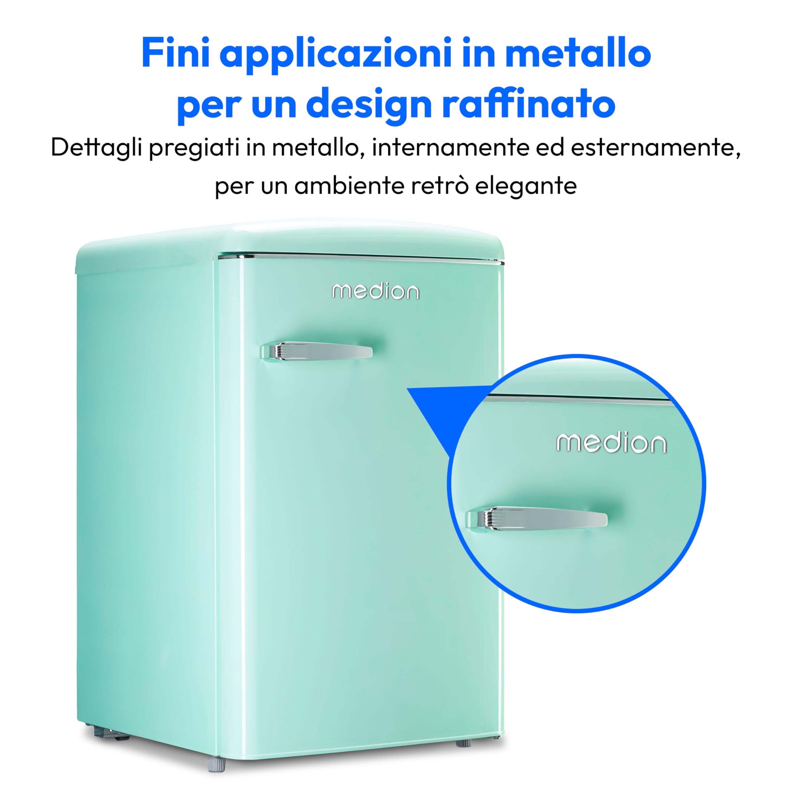 MEDION LIFE Retro MD 37790 frigo-congelatore 108 L