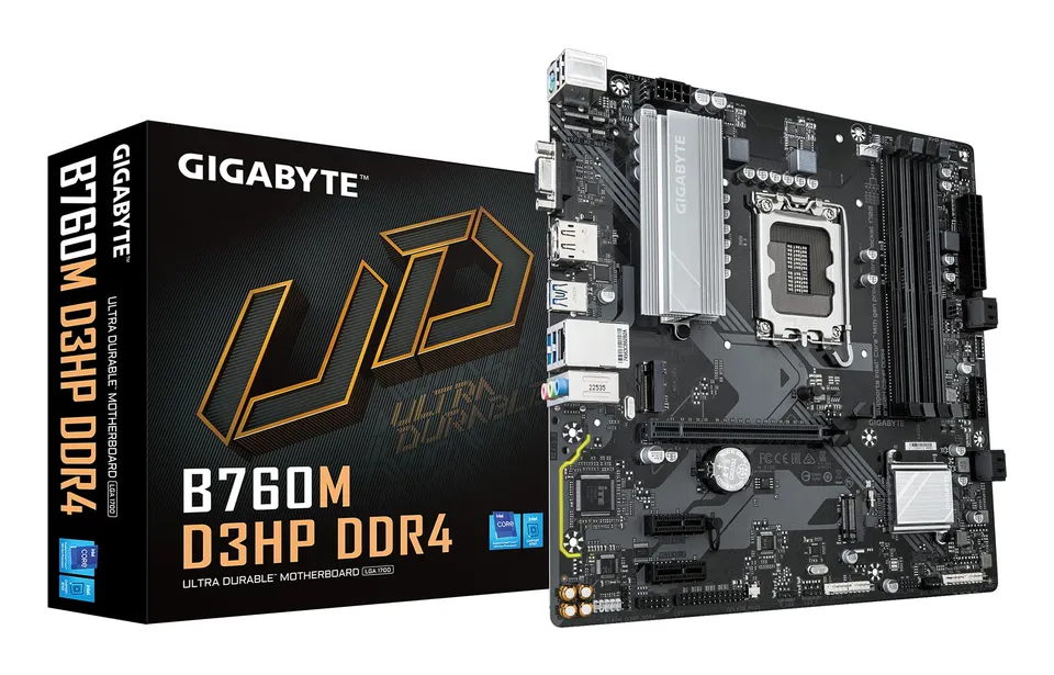 GIGABYTE B760M D3HP DDR4 scheda madre GbE LAN