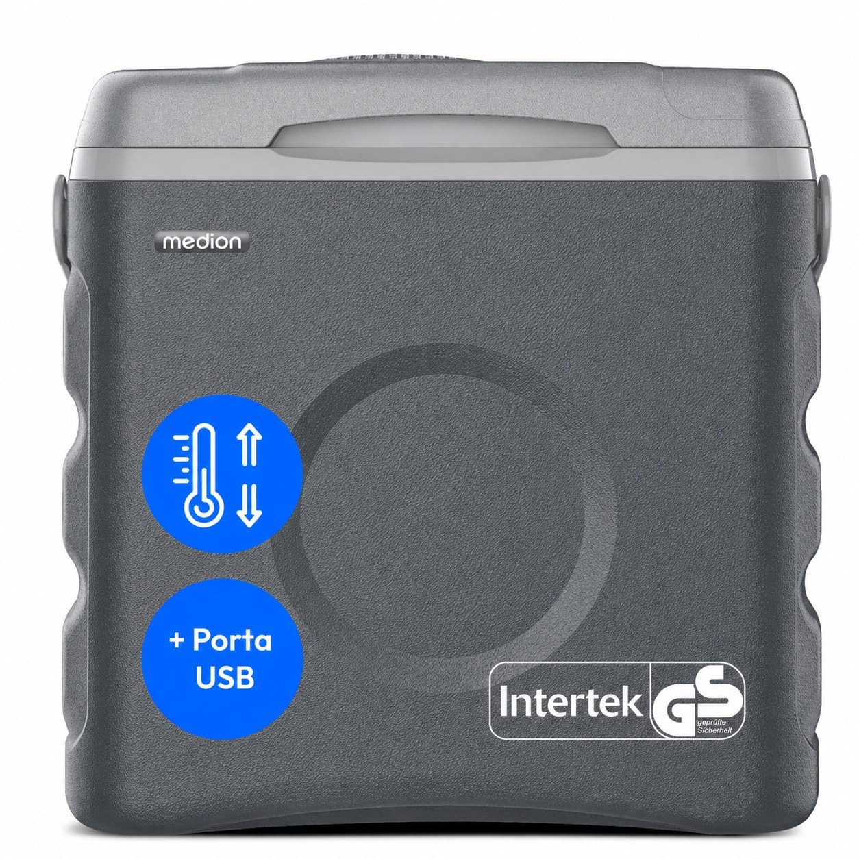 MEDION MD370030 borsa frigo termoelettrica 35 L grigio