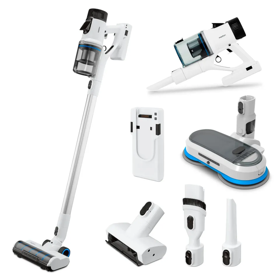 MEDION MD11860 aspirapolvere senza fili 55 min bianco/grigio