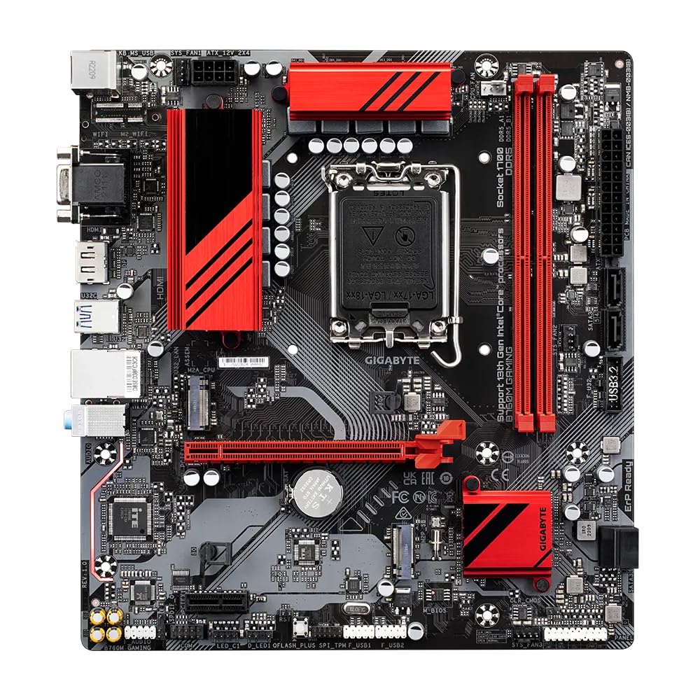 GIGABYTE B760M GAMING scheda madre DDR5 LGA1700