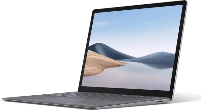 Microsoft Surface Laptop 4 Platinum notebook 16GB 256GB ricondizionato
