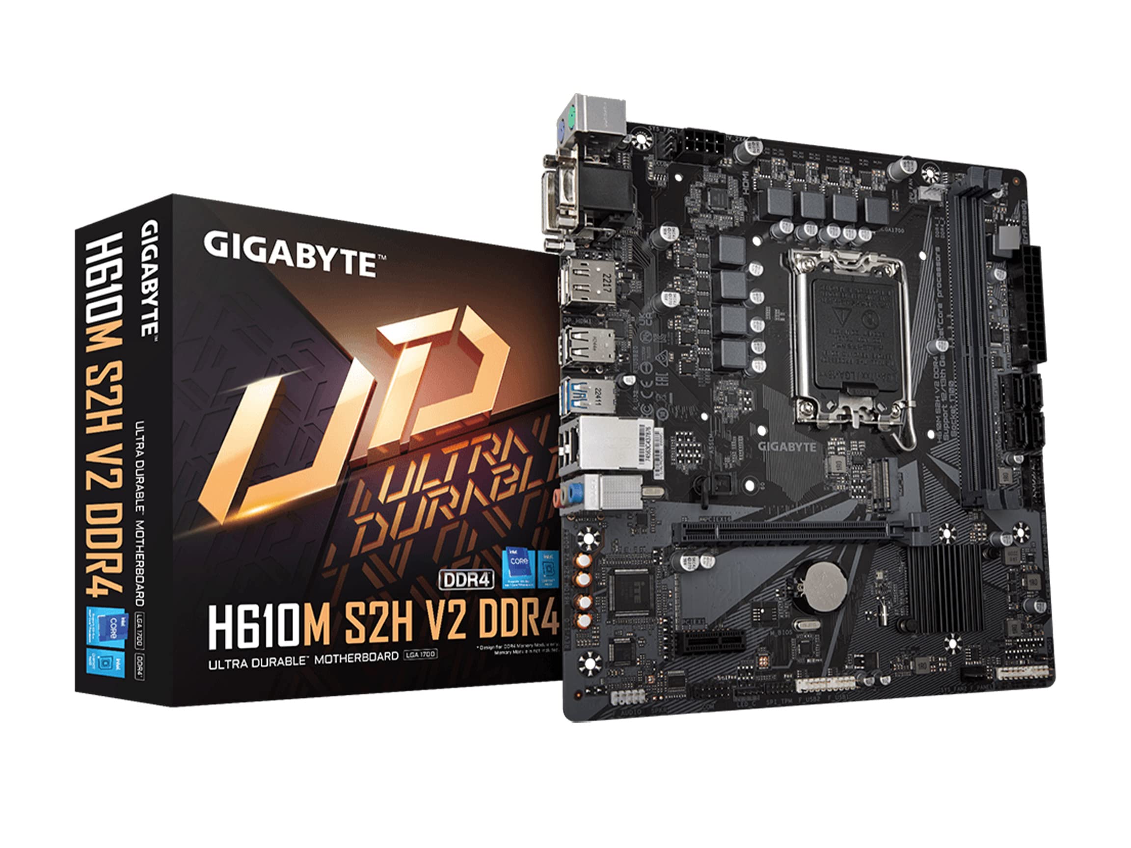 Gigabyte H610M S2H V2 DDR4 scheda madre Micro ATX LGA1700