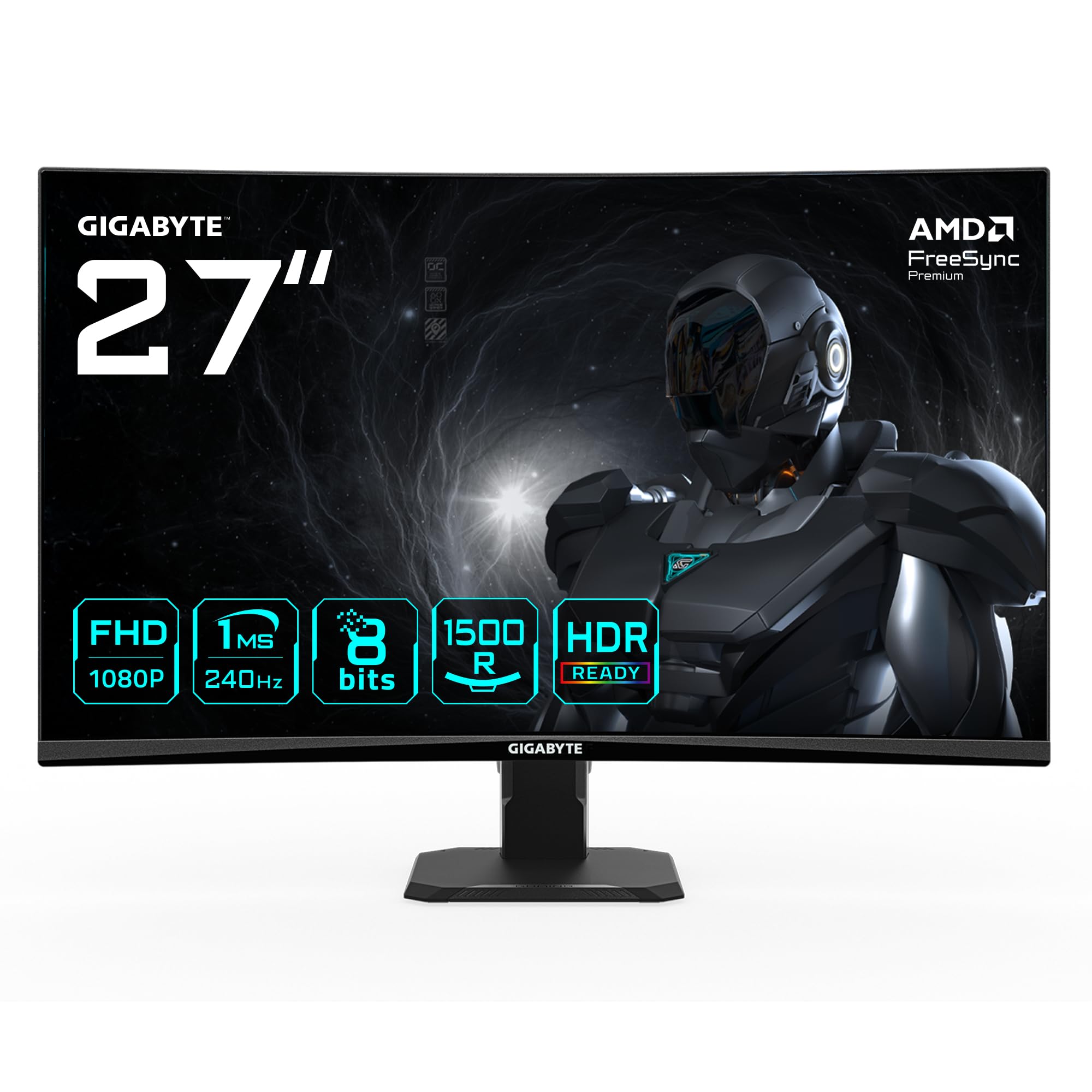 GIGABYTE GS27FC2 Monitor Gaming Curvo 27" FHD 240Hz