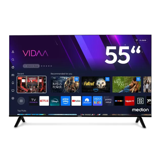 MEDION MD 855601 TV QLED 55" Smart 4K VIDAA