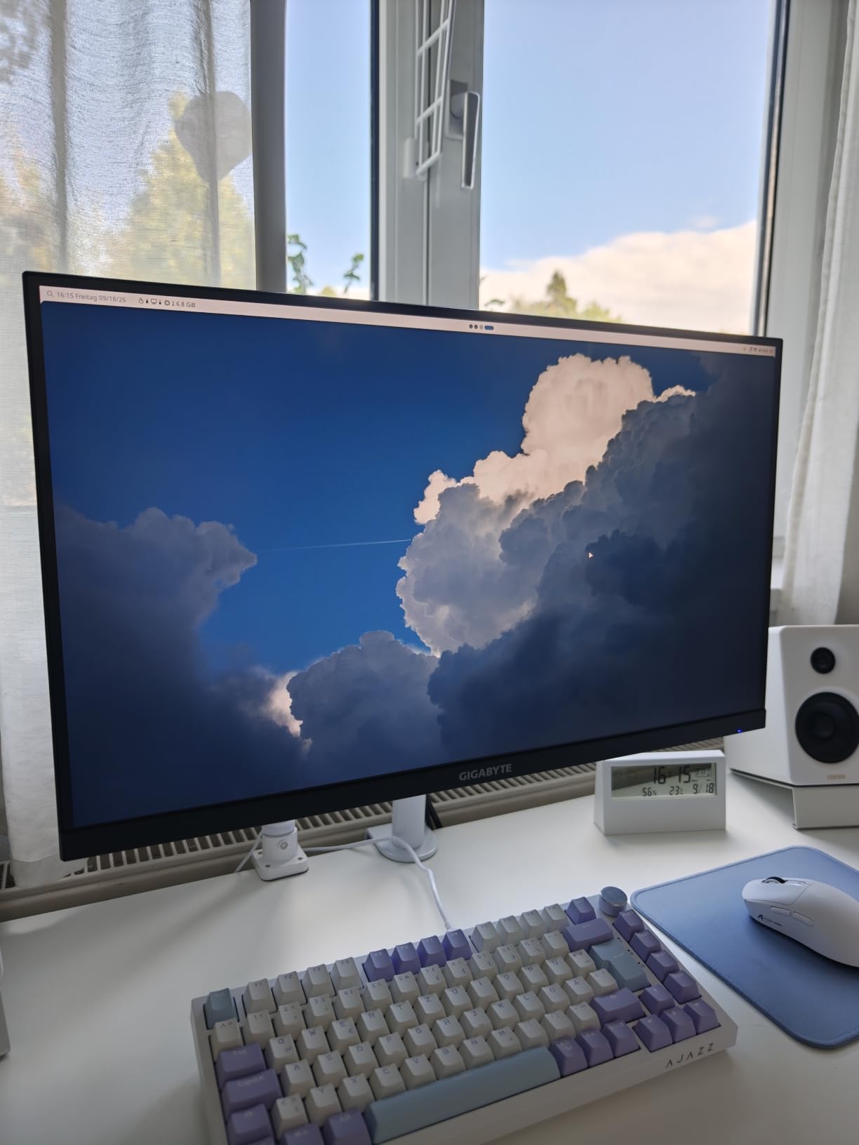 Gigabyte G27Q3 monitor gaming 27" QHD 320Hz HDR400