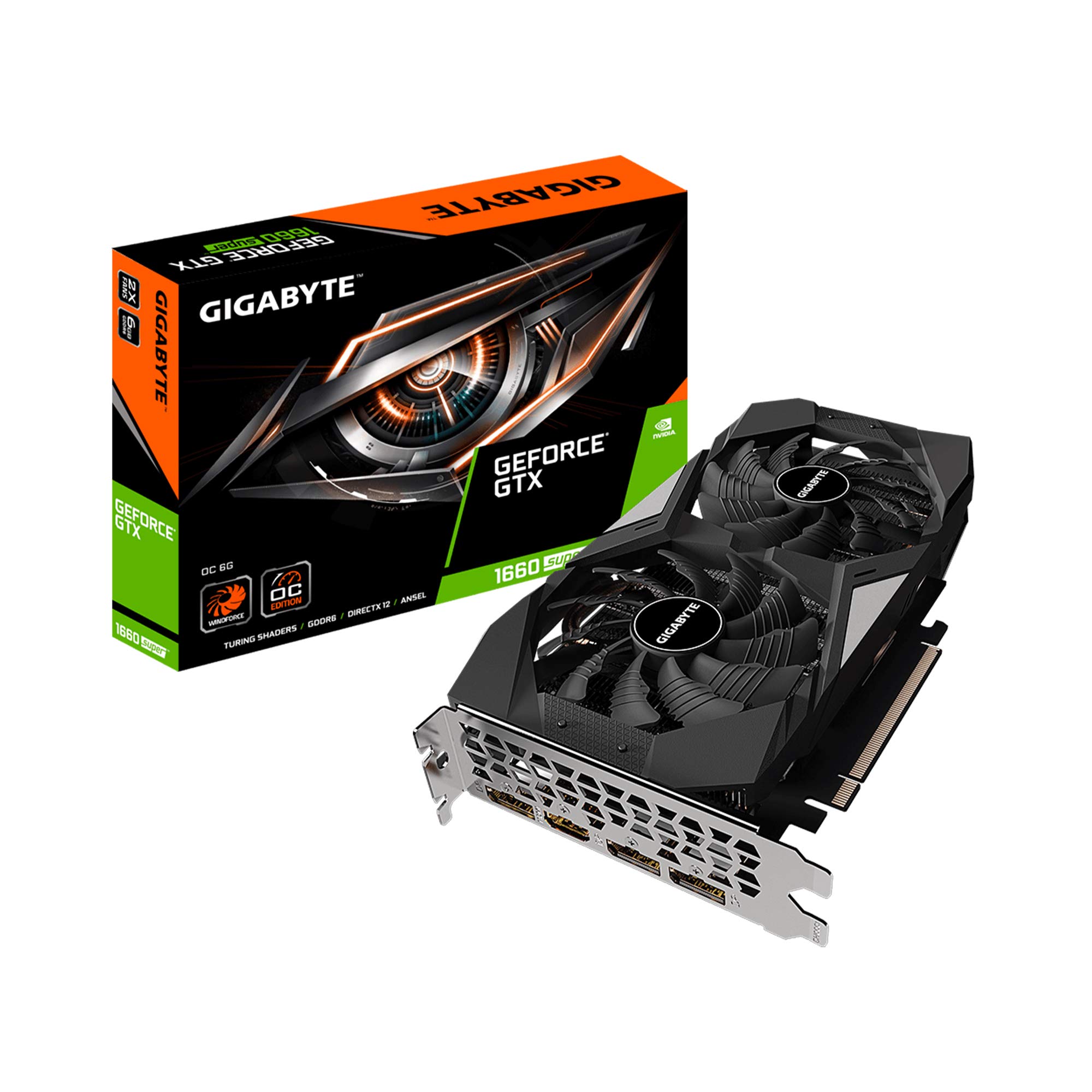 Gigabyte GTX 1660 Super OC 6G Scheda Video 6GB Ricondizionata