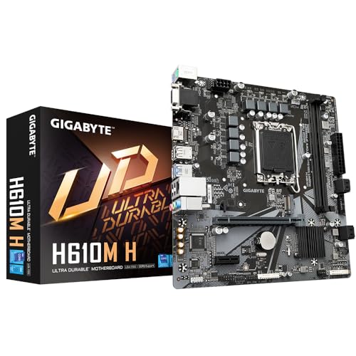 GIGABYTE H610M H scheda madre LGA1700 DDR4