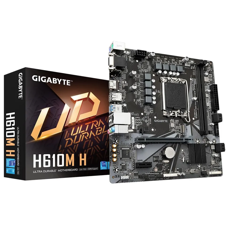 GIGABYTE H610M H scheda madre LGA1700 DDR4